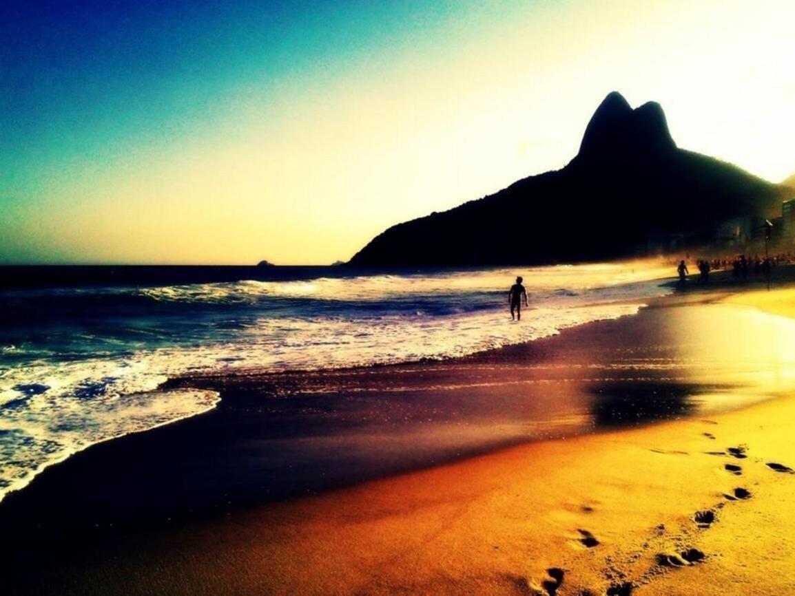 Flat Praia De Copacabana Ipanema - Pe Na Areia Rio de Janeiro Extérieur photo