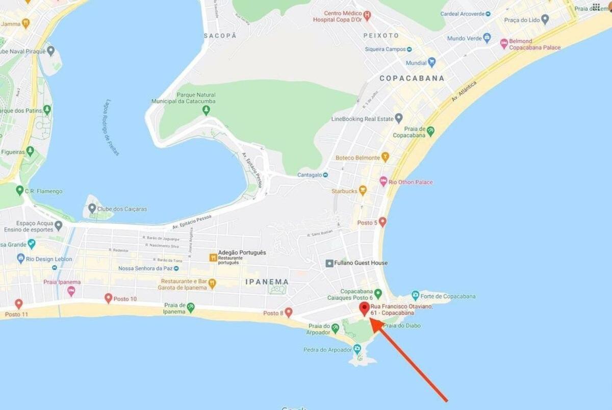 Flat Praia De Copacabana Ipanema - Pe Na Areia Rio de Janeiro Extérieur photo